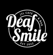 JSL Cafe/Bar Deaf Smile Logo